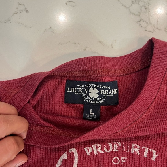 Lucky brand long sleeve shirt - Picture 2 of 2